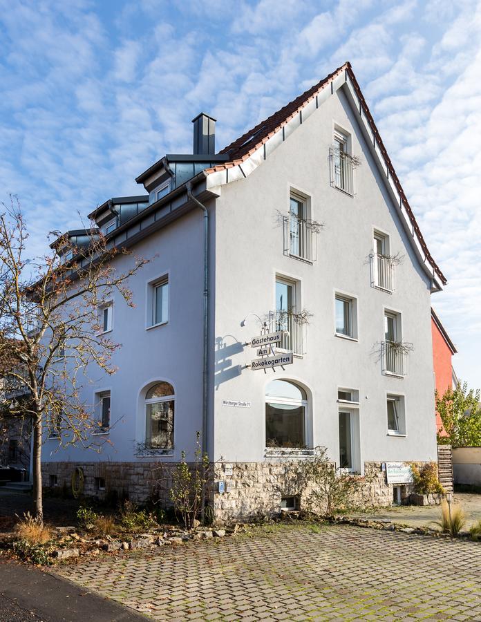 Hotel Am Rokokogarten Veitshöchheim Exterior foto